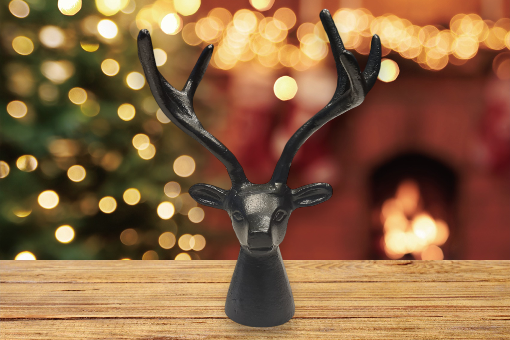 CHRISTMAS DECOR DEER SHOWPIECE  | TABLE DECORATIVE FOR GIFTING