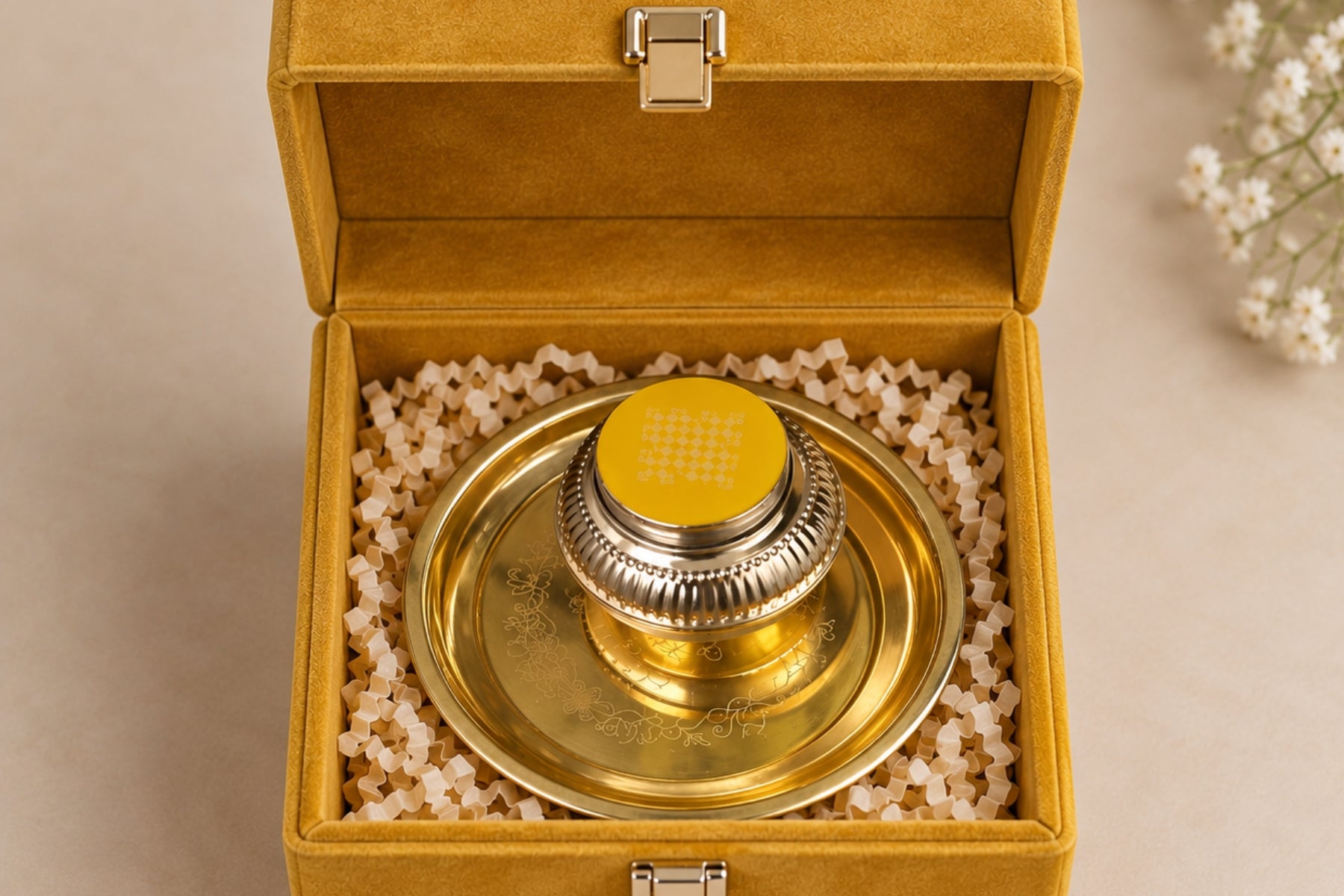 Kumkum Gift Box for Navratri (10 Sets)