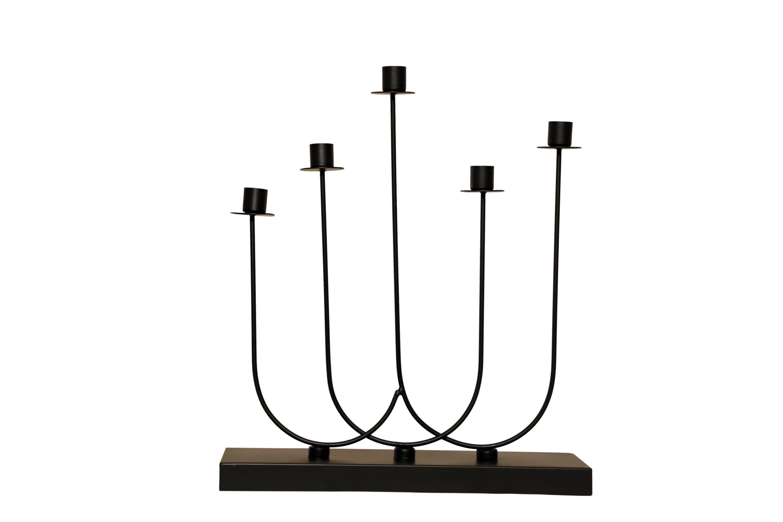 BLACK ARMS CANDLE HOLDER