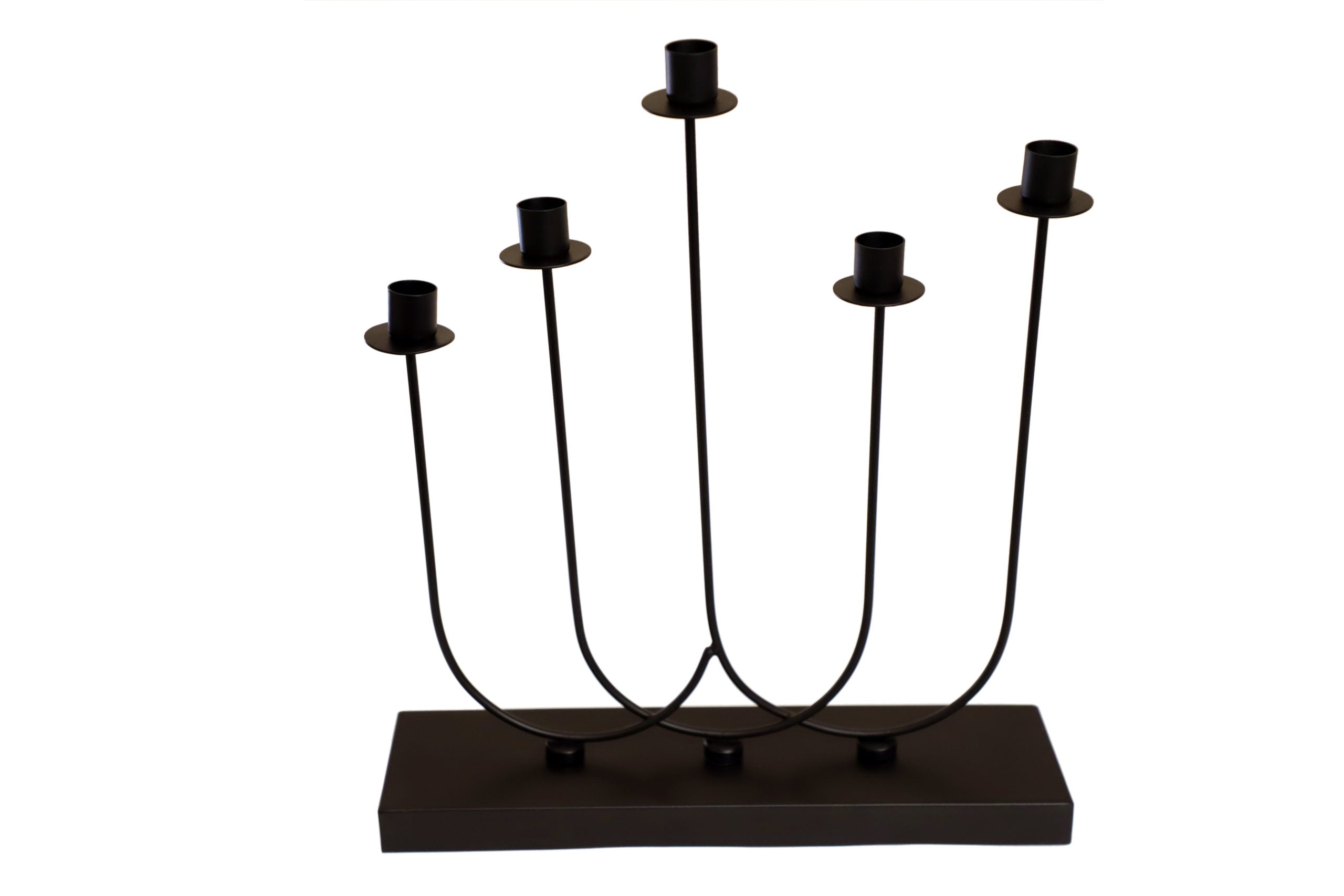 BLACK ARMS CANDLE HOLDER
