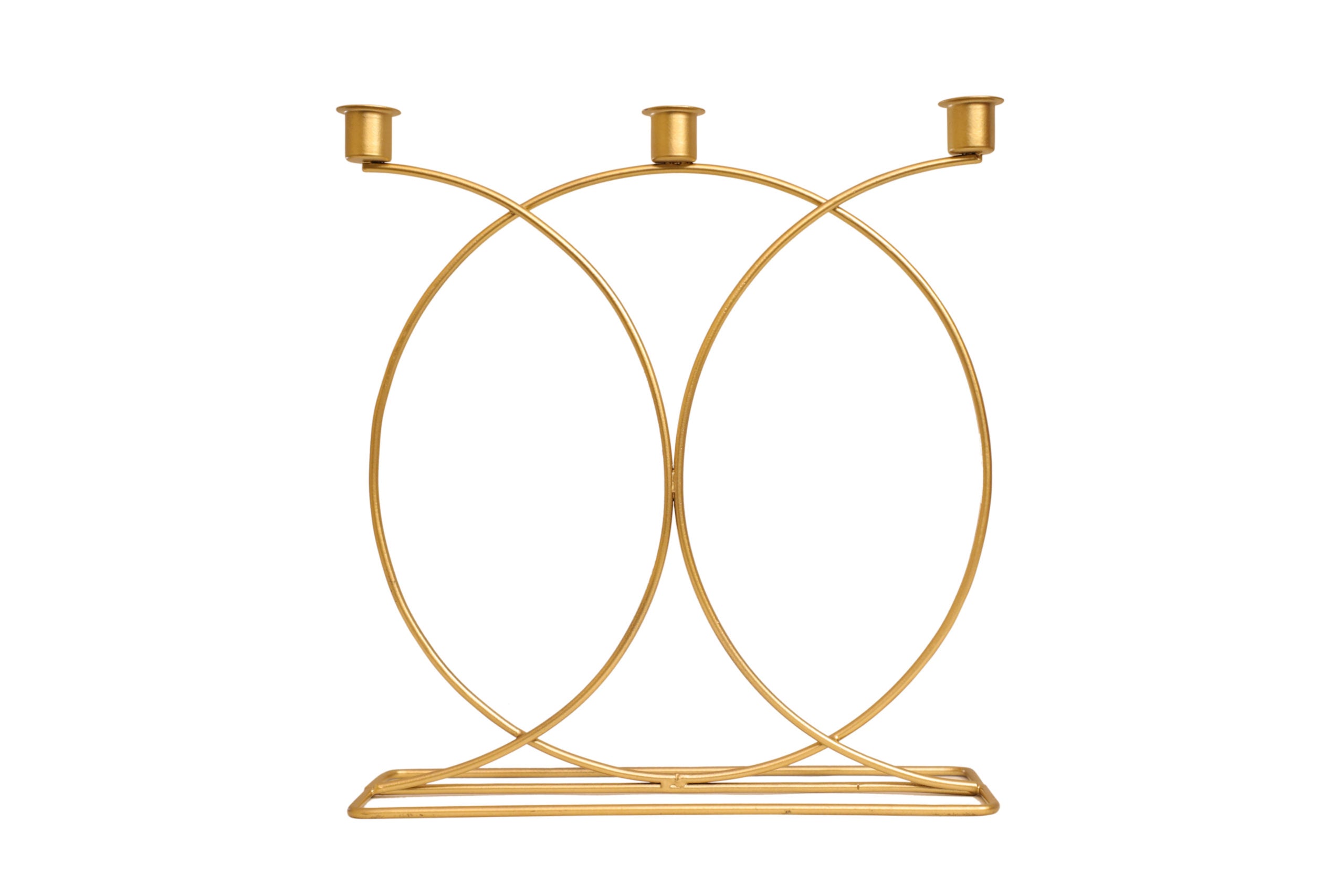 GOLDEN ARMS CANDLE HOLDER