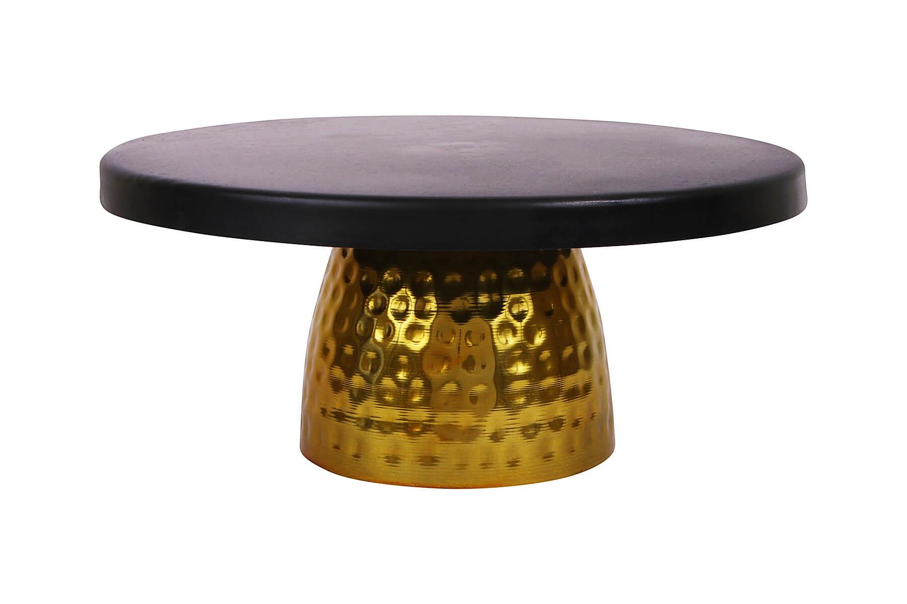 GOLDEN BASE CAKE STAND