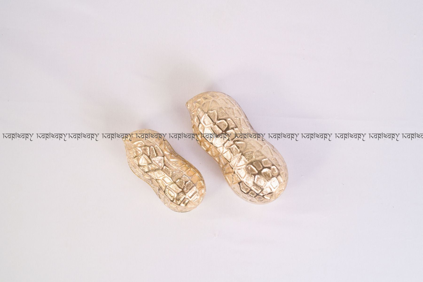 Premium Corporate Dry Fruit Gifting and Serving Platter | 2 Golden Peanut Jar