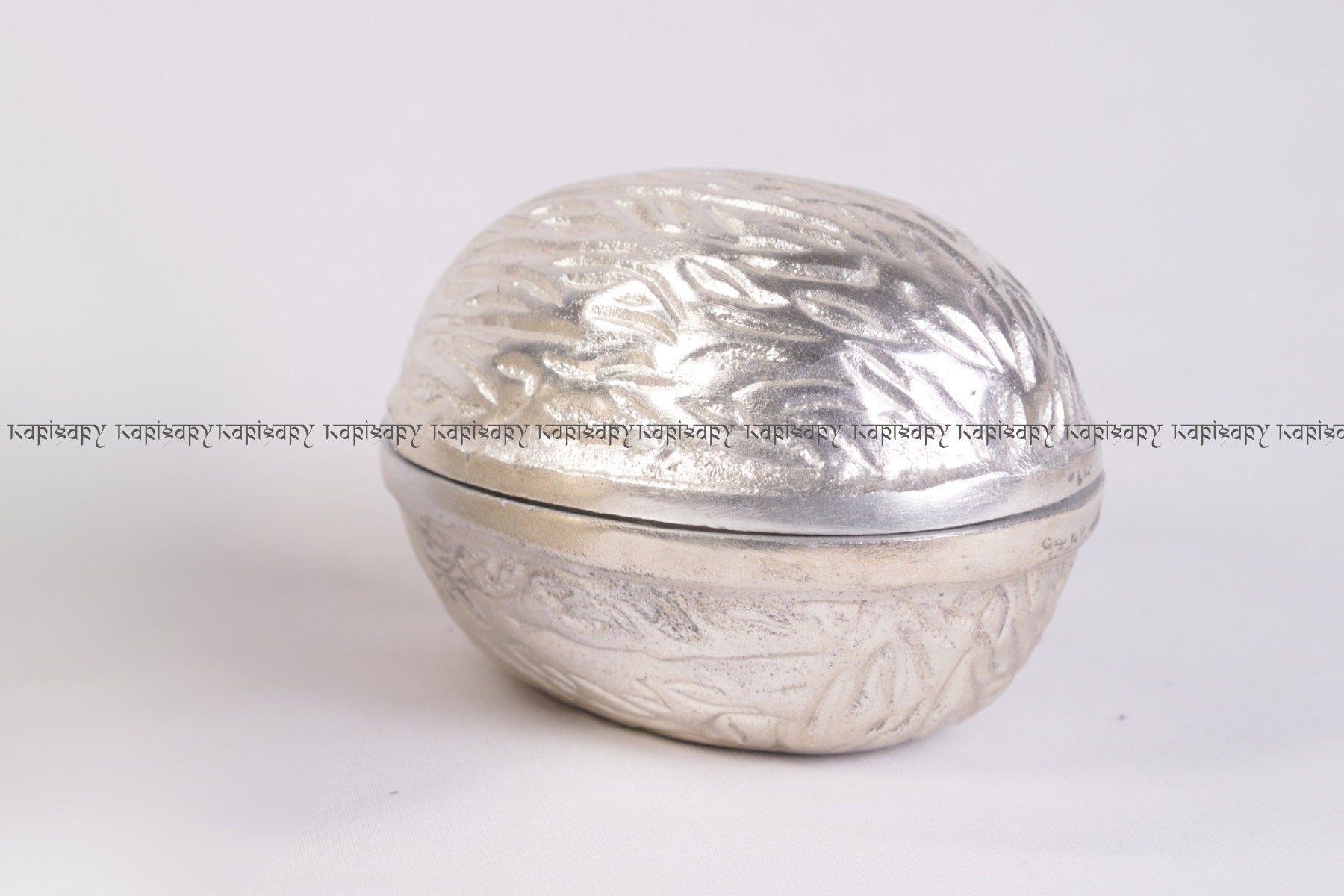 Silver Walnut Jar for Wedding Gifting