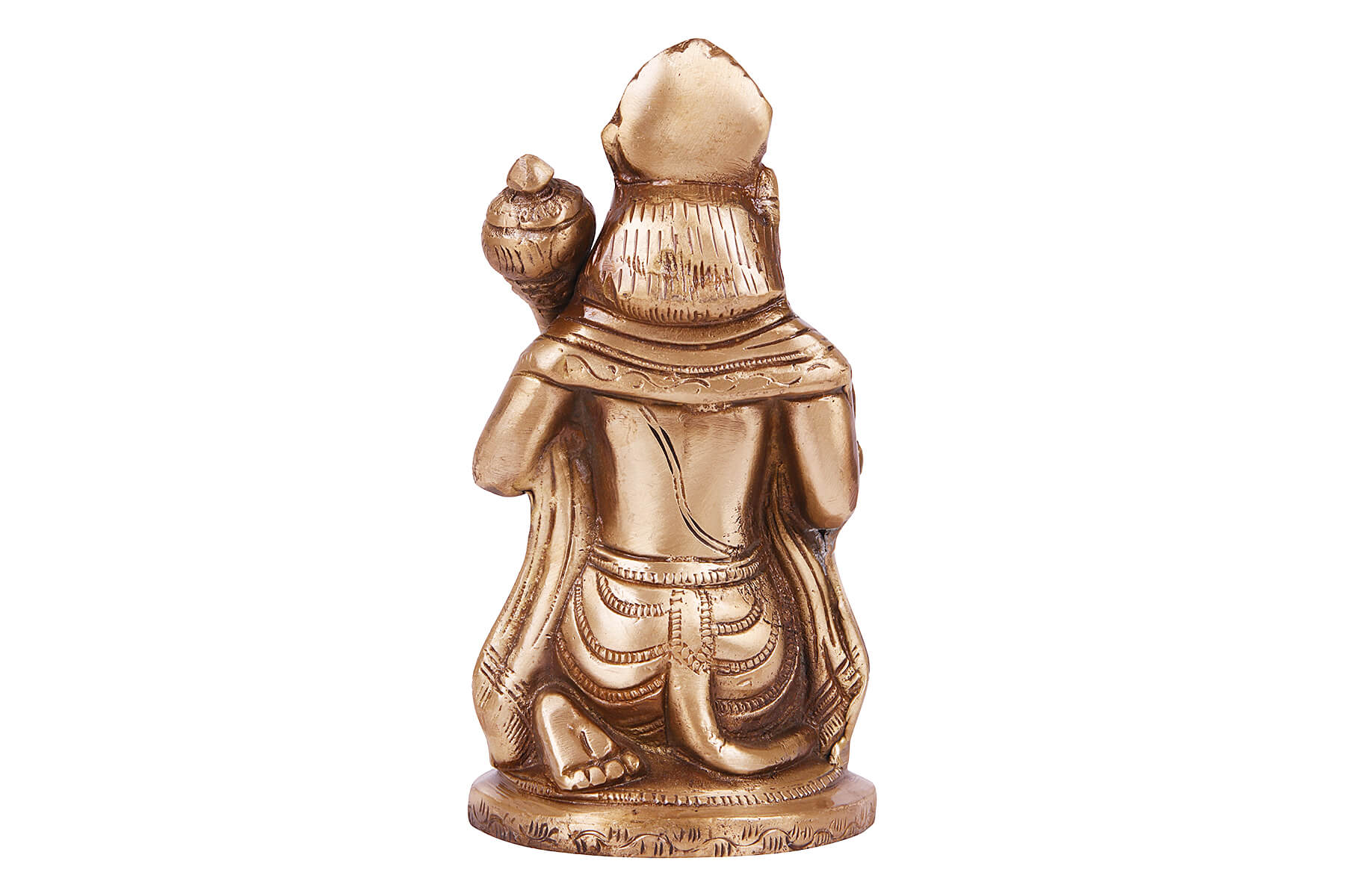 Brass Lord Hanuman Idol for Pooja & Home Temple