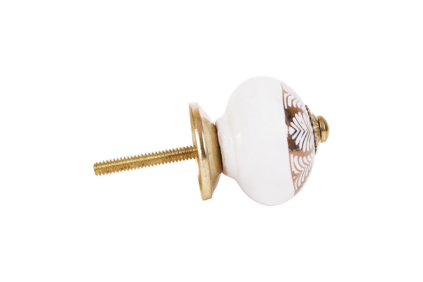 CERAMIC KNOBS FOR DRAWERS/CABINETS. SET OF 6