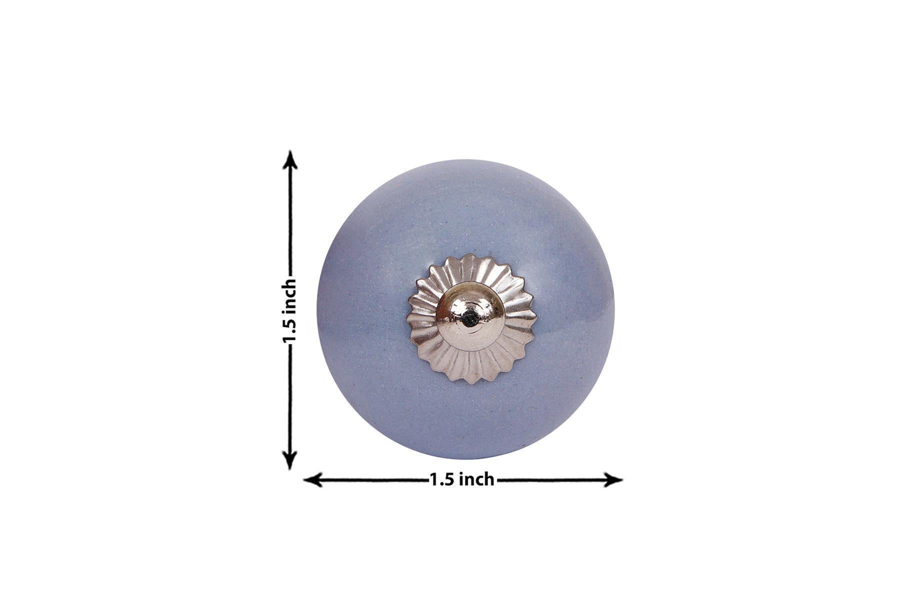 CERAMIC KNOBS FOR DRAWERS/CABINETS. SET OF 6