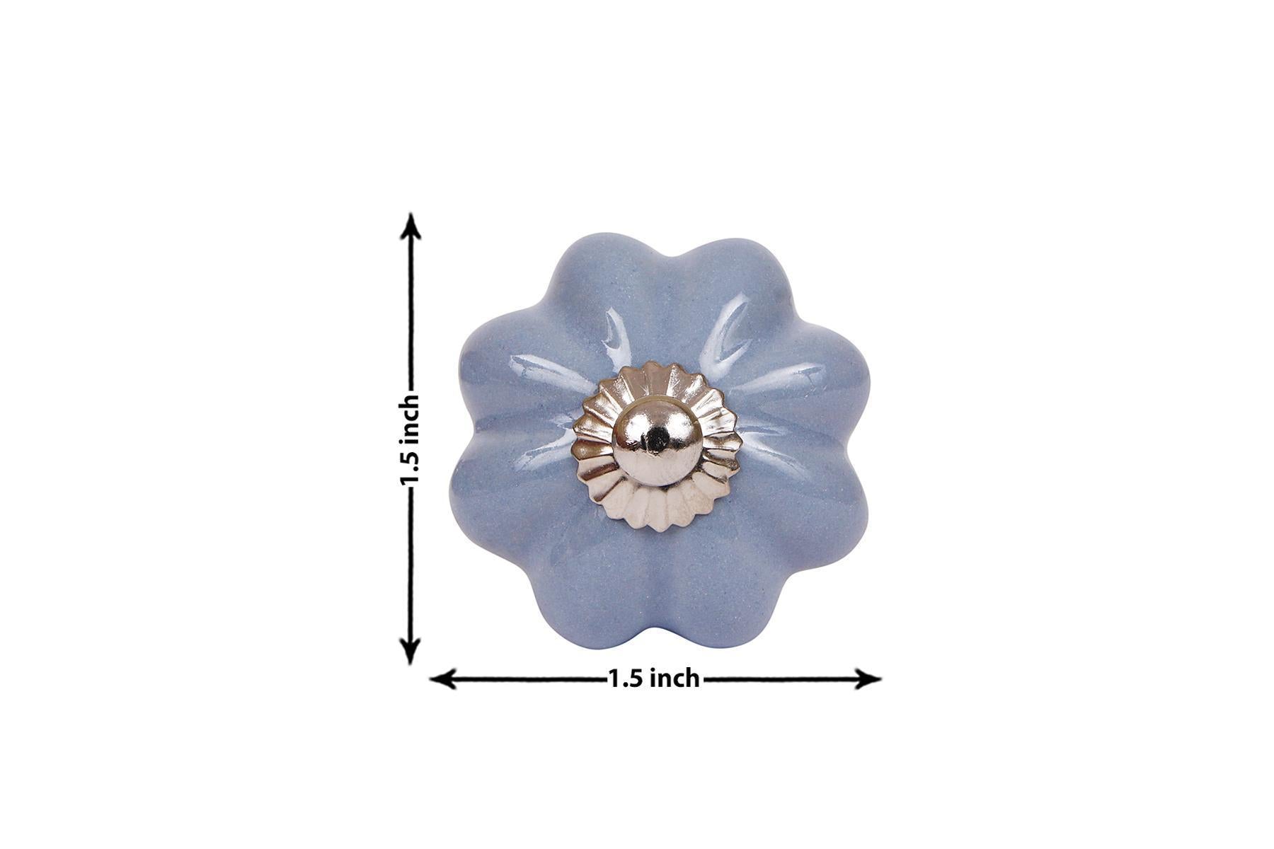 CERAMIC KNOBS FOR DRAWERS/CABINETS. SET OF 6