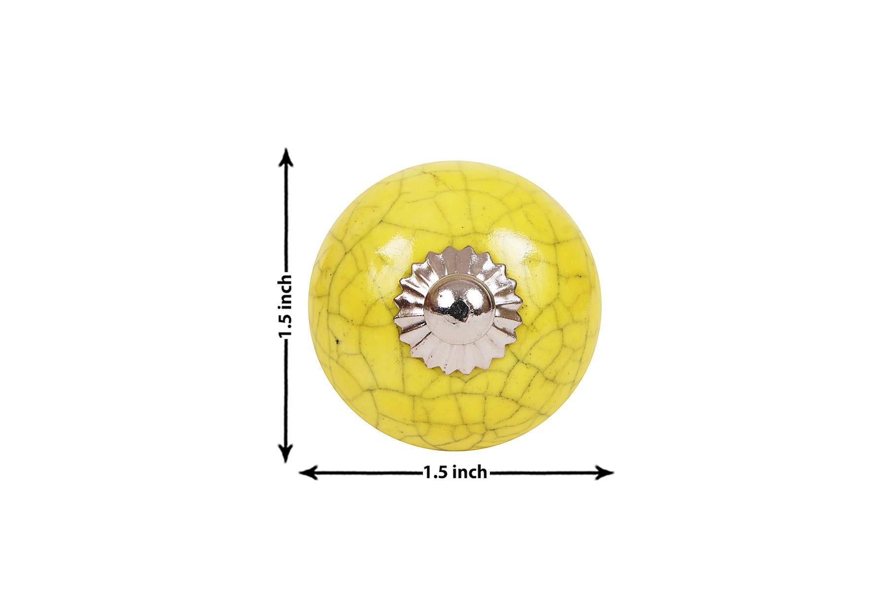 CERAMIC KNOBS FOR DRAWERS/CABINETS. SET OF 6