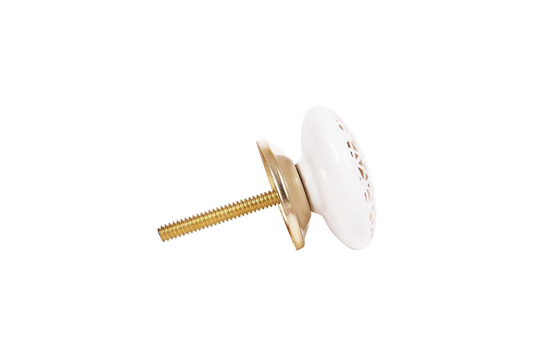 CERAMIC KNOBS FOR DRAWERS/CABINETS. SET OF 6