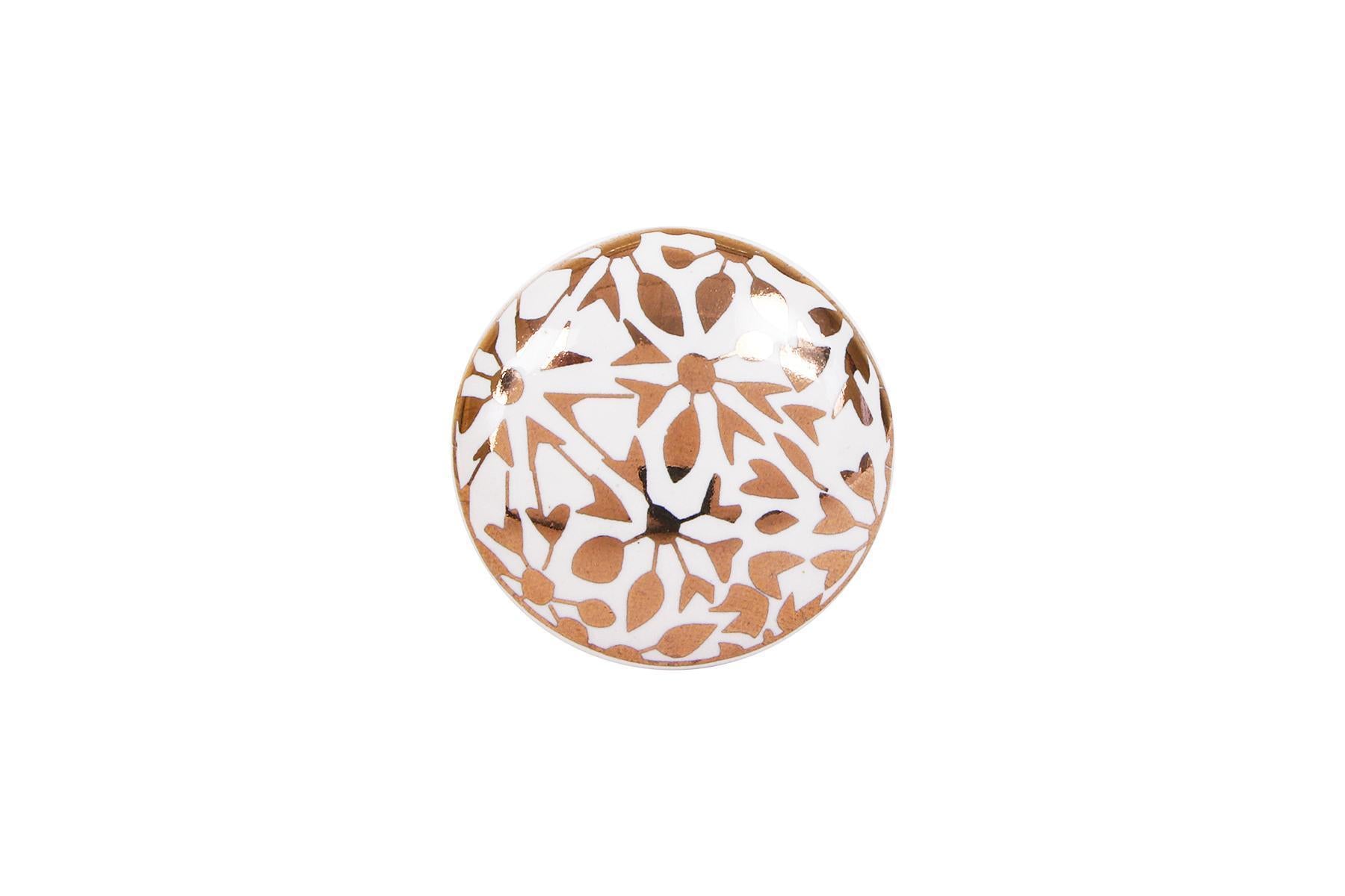 CERAMIC KNOBS FOR DRAWERS/CABINETS. SET OF 6