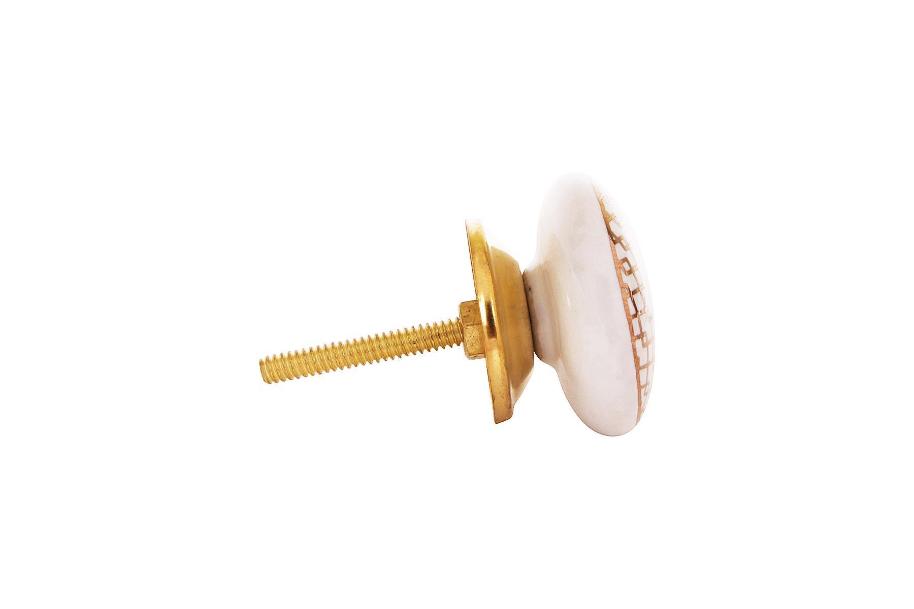 CERAMIC KNOBS FOR DRAWERS/CABINETS. SET OF 6