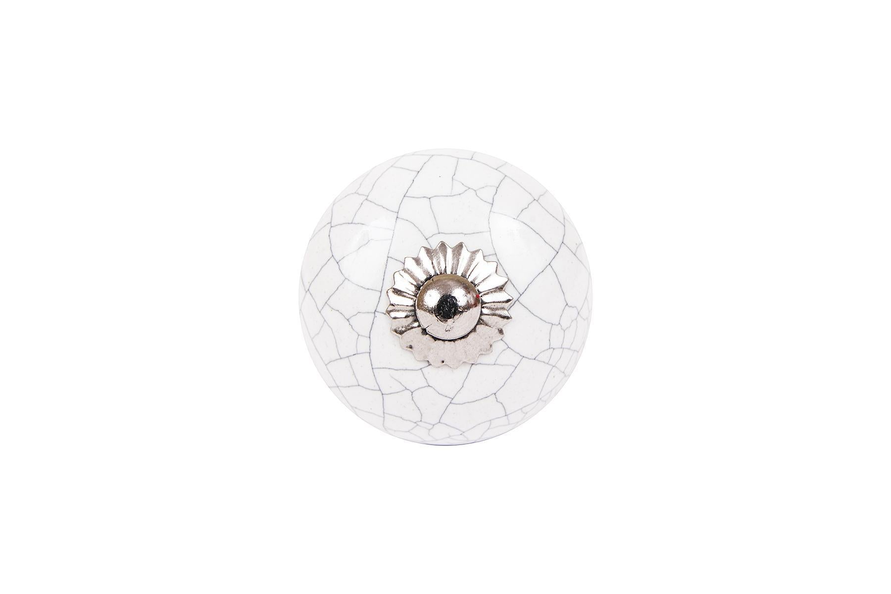 CERAMIC KNOBS FOR DRAWERS/CABINETS. SET OF 6