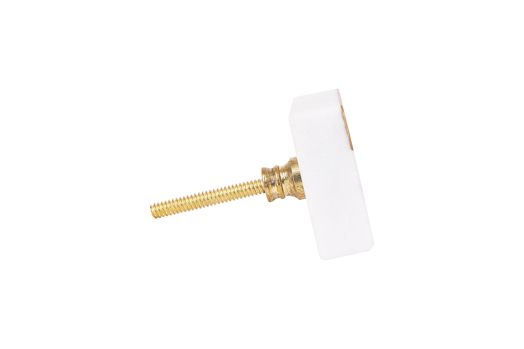 MARBLE KNOBS WITH BRASS INLAY FOR DRAWERS/CABINETS/ SET OF 4
