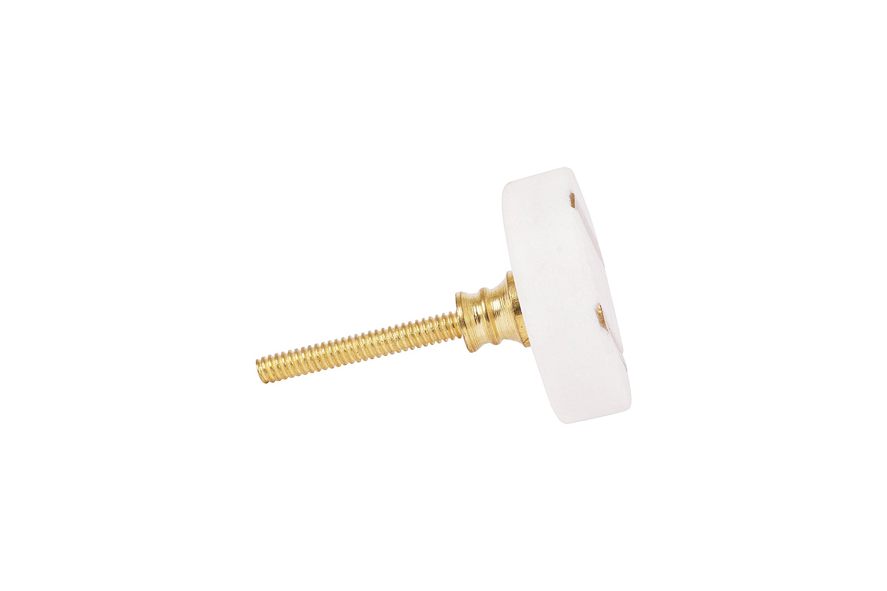MARBLE KNOBS WITH BRASS INLAY FOR DRAWERS/CABINETS/ SET OF 4