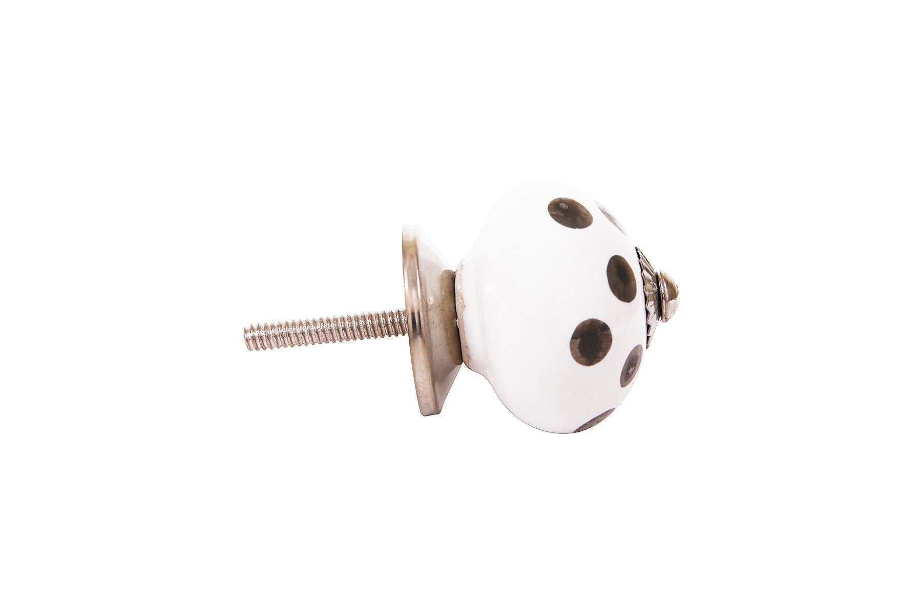 CERAMIC KNOBS FOR DRAWERS/CABINETS. SET OF 6