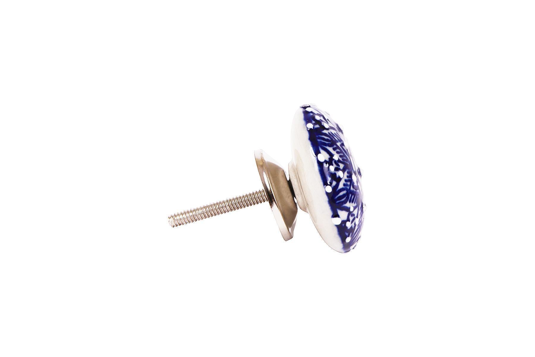 CERAMIC KNOBS FOR DRAWERS/CABINETS. SET OF 6
