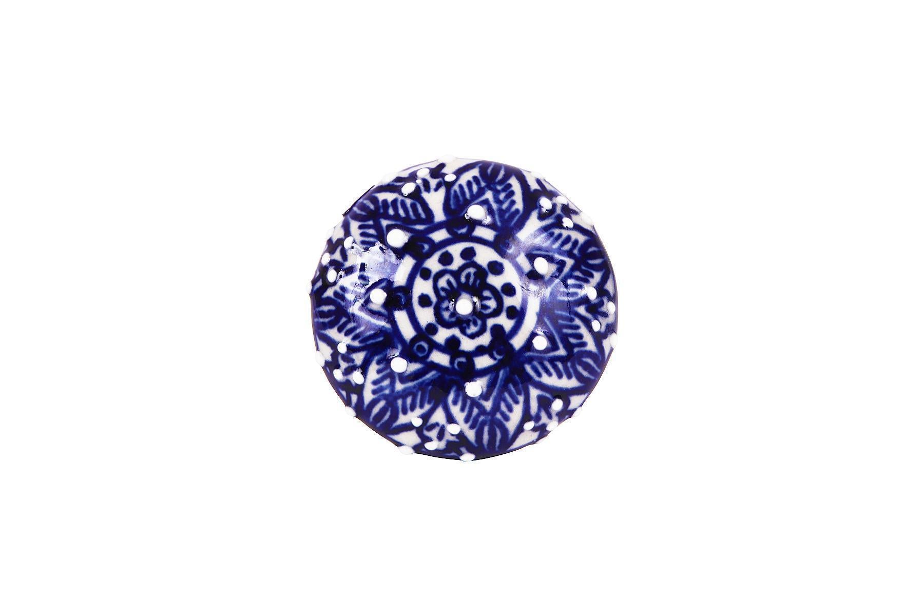 CERAMIC KNOBS FOR DRAWERS/CABINETS. SET OF 6