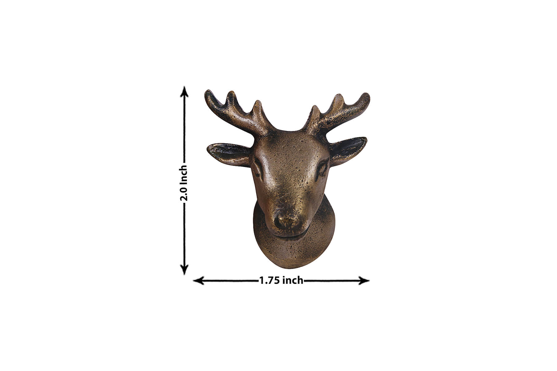 DEER KNOBS FOR DRAWERS/CABINETS/ SET OF 4
