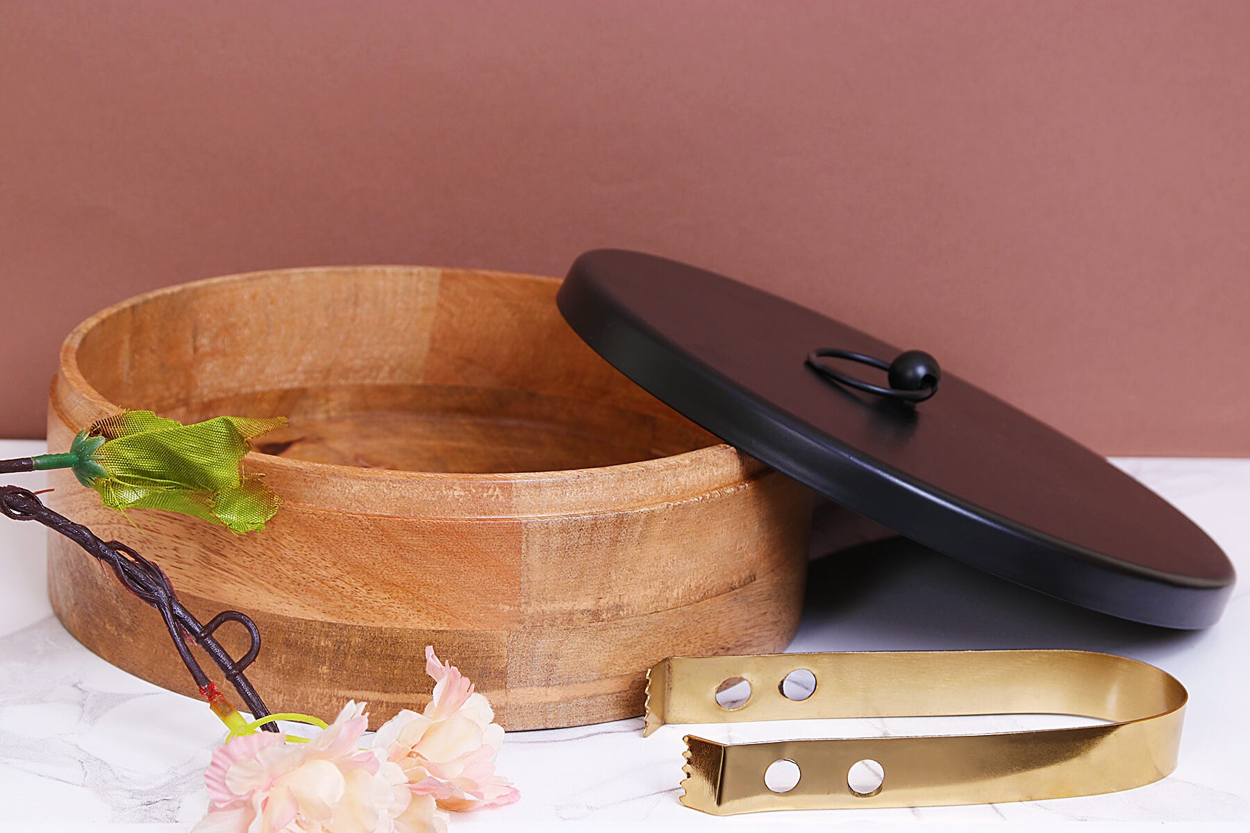 Roti & Bread Storage Box with Serving Tong
