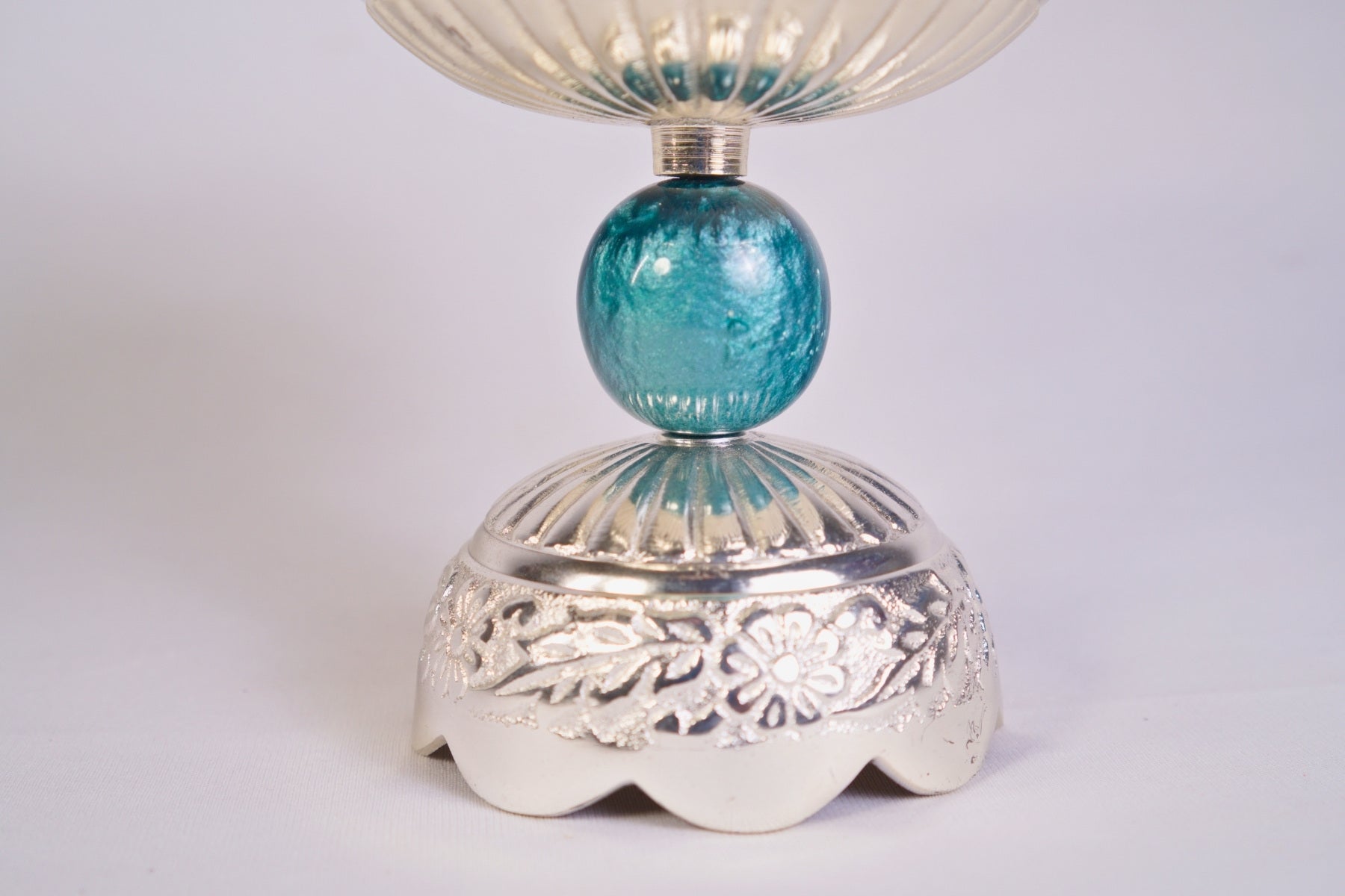 SILVER DRY FRUIT SERVING BOWL, TEALIGHT HOLDER & GIFTING JAR