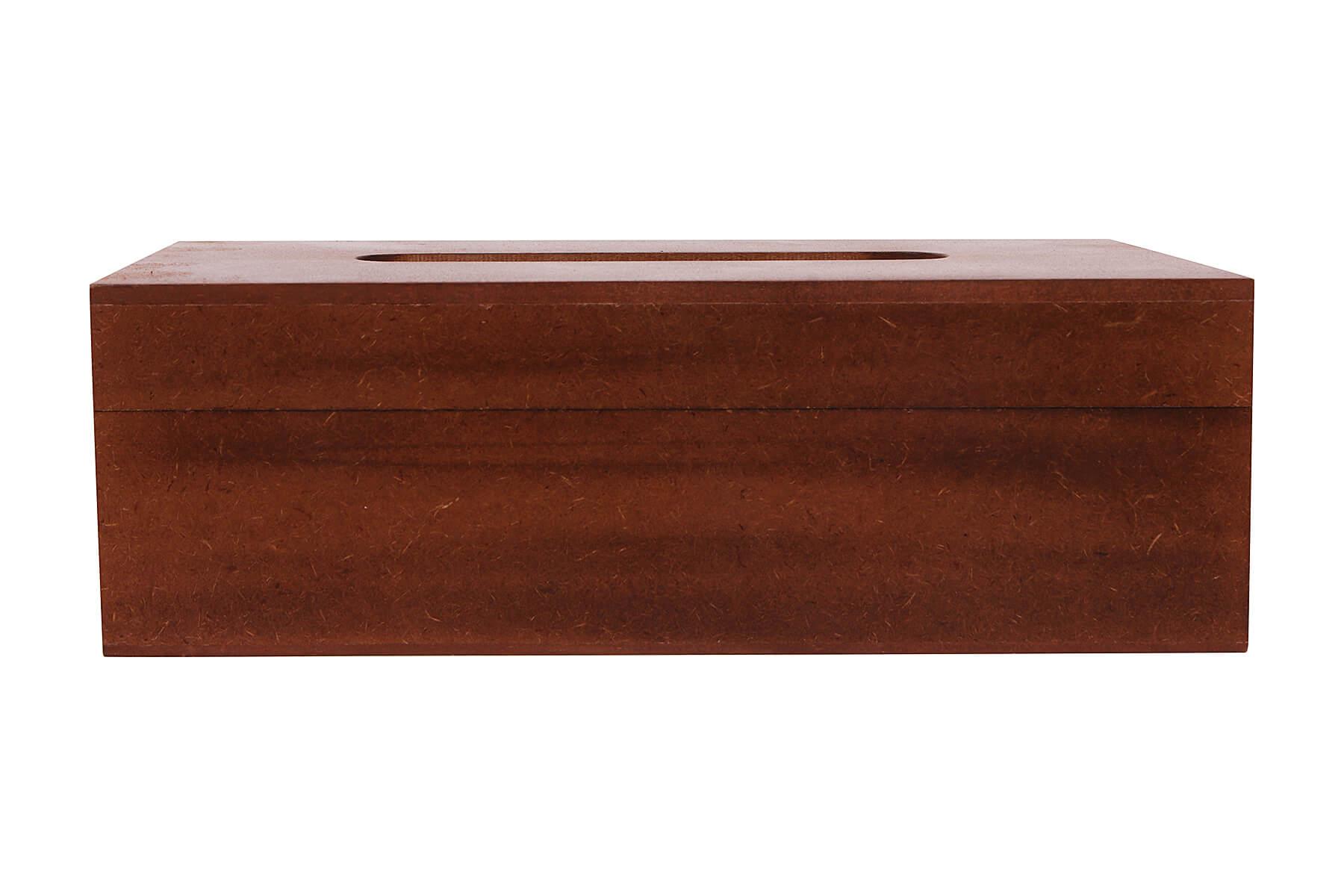 WOODEN TISSUE BOX