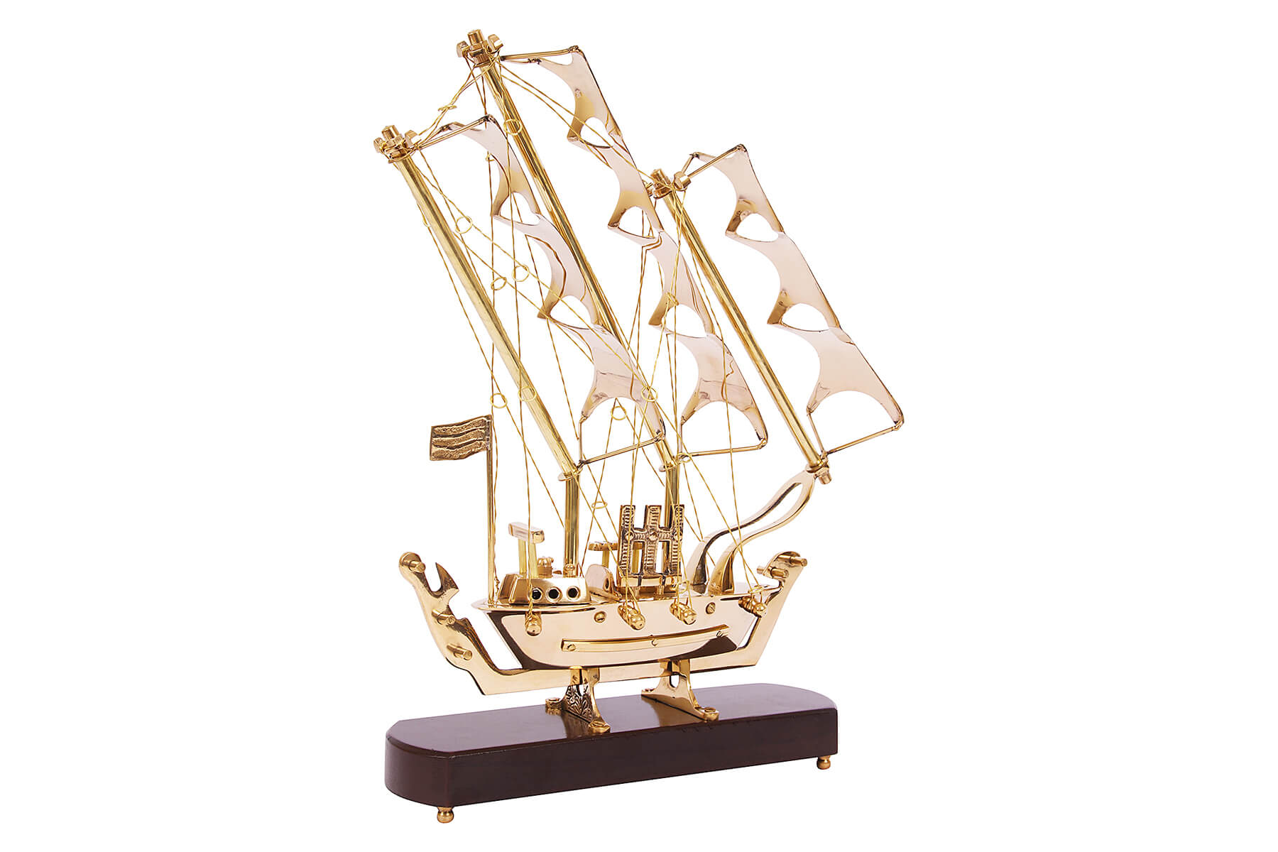BRASS SHIP for Table Decor