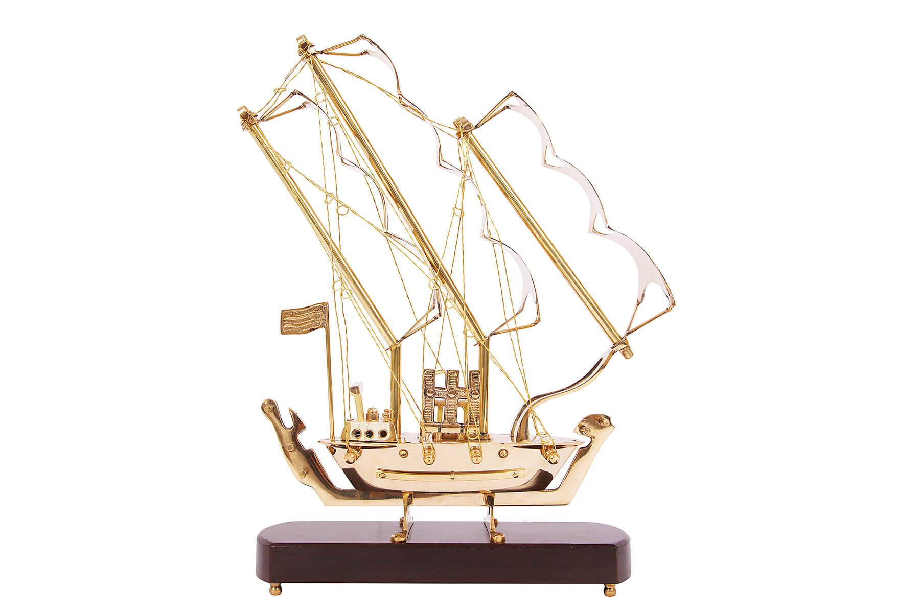 BRASS SHIP for Table Decor