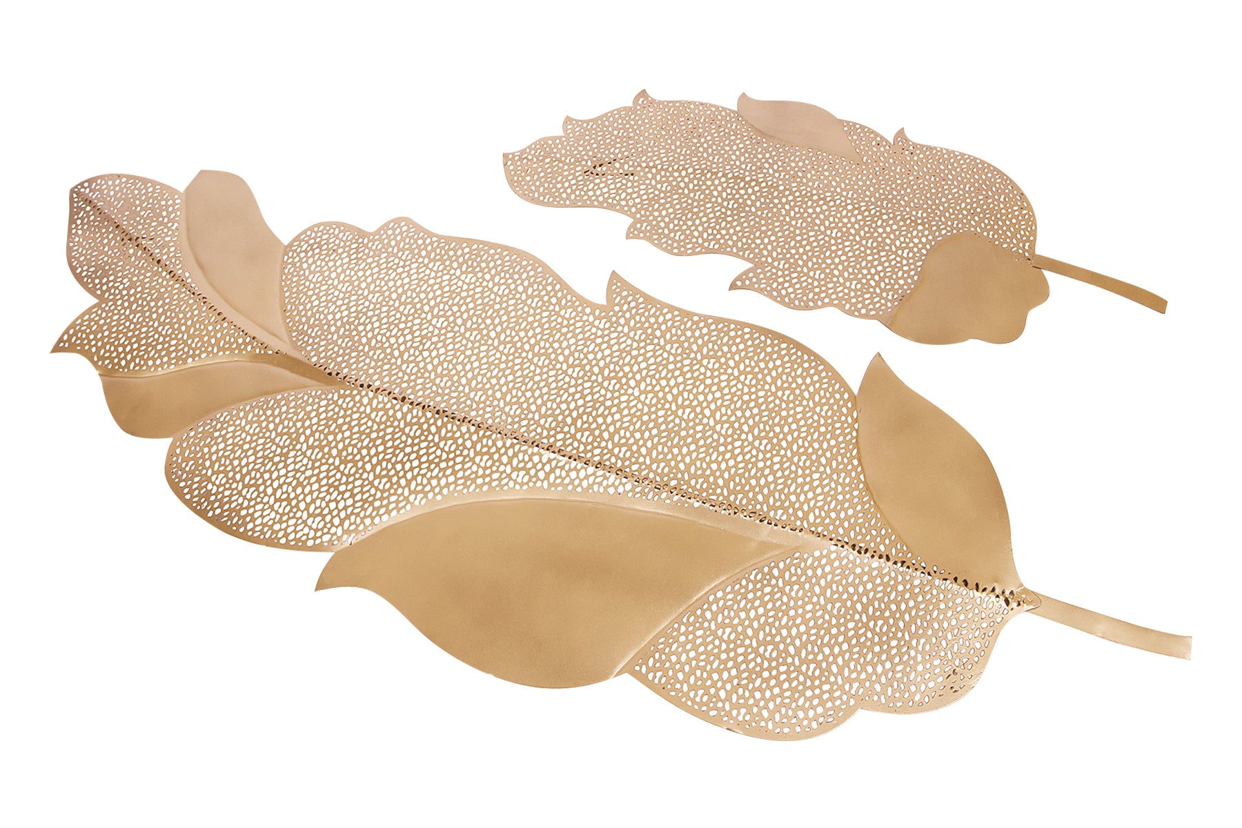 Chestnut Leaf Wall Art – Set of 2