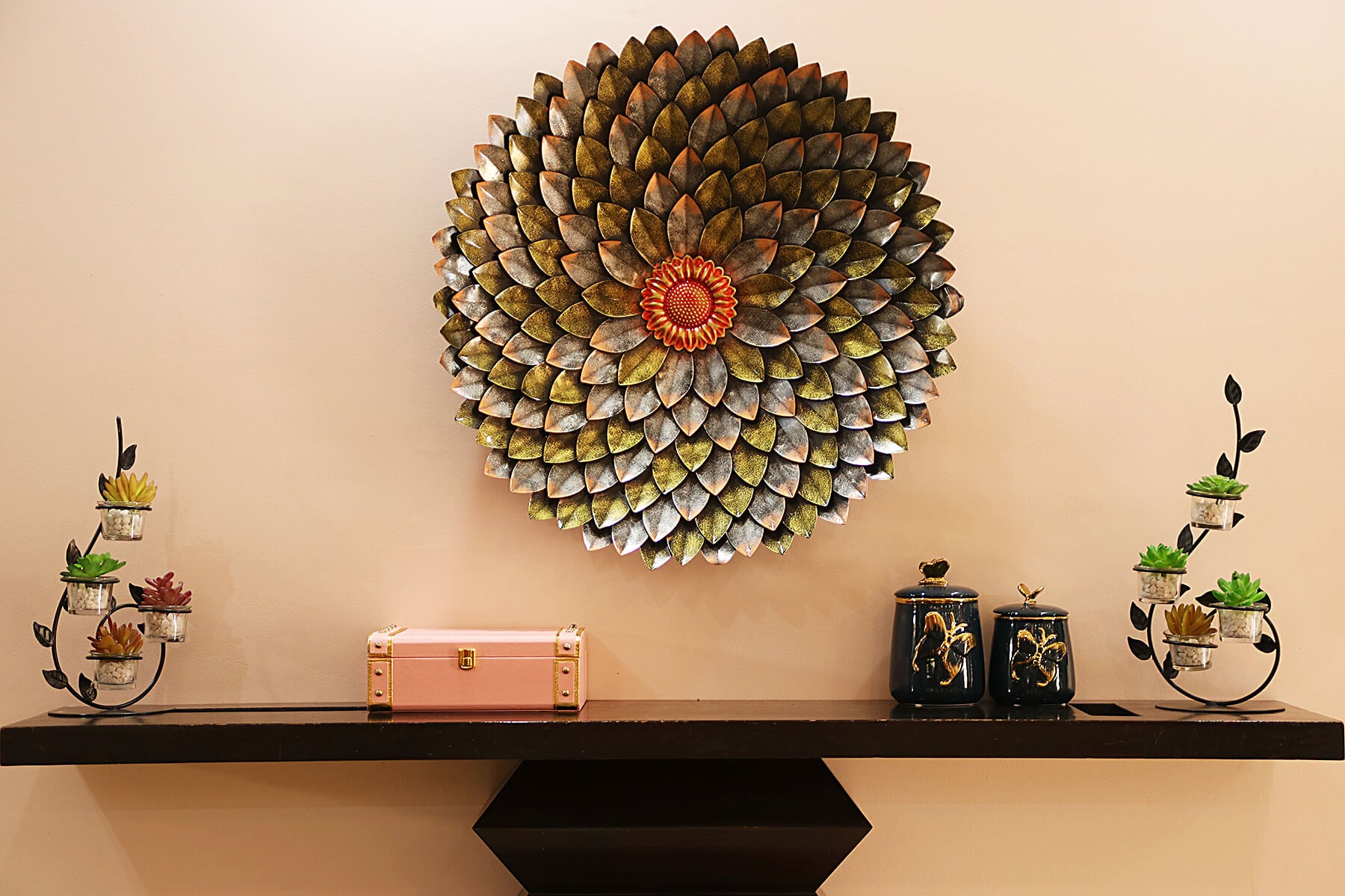 DAISY FLOWER LUXURY WALL ART DÉCOR