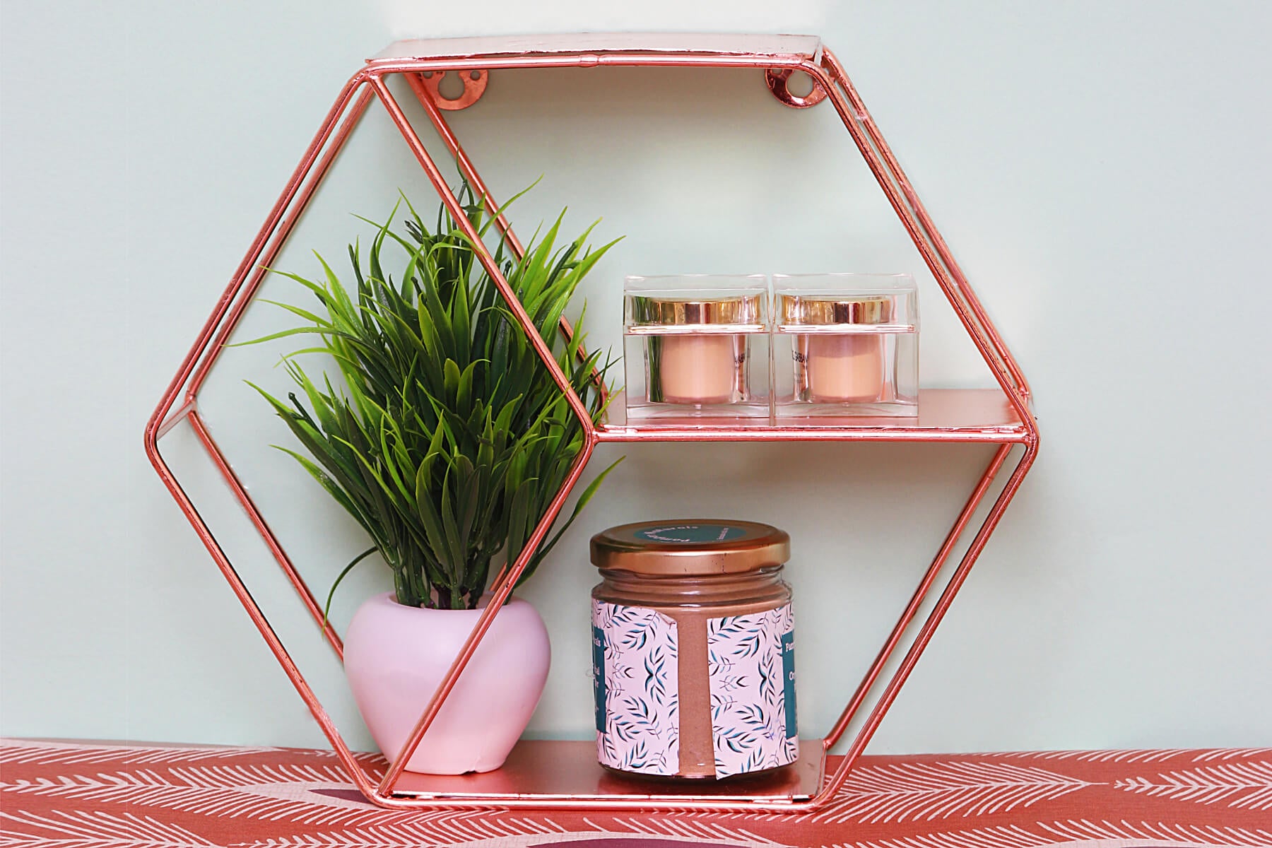COPPER WALL SHELF