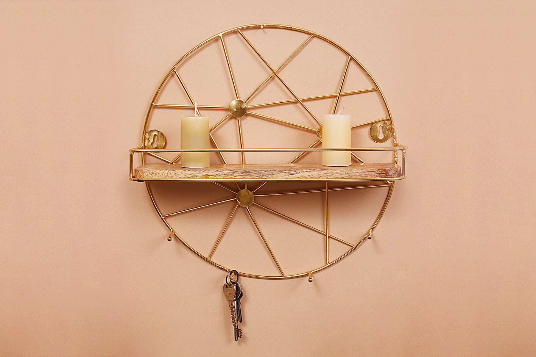 ROUND GEOMETRIC SHELF