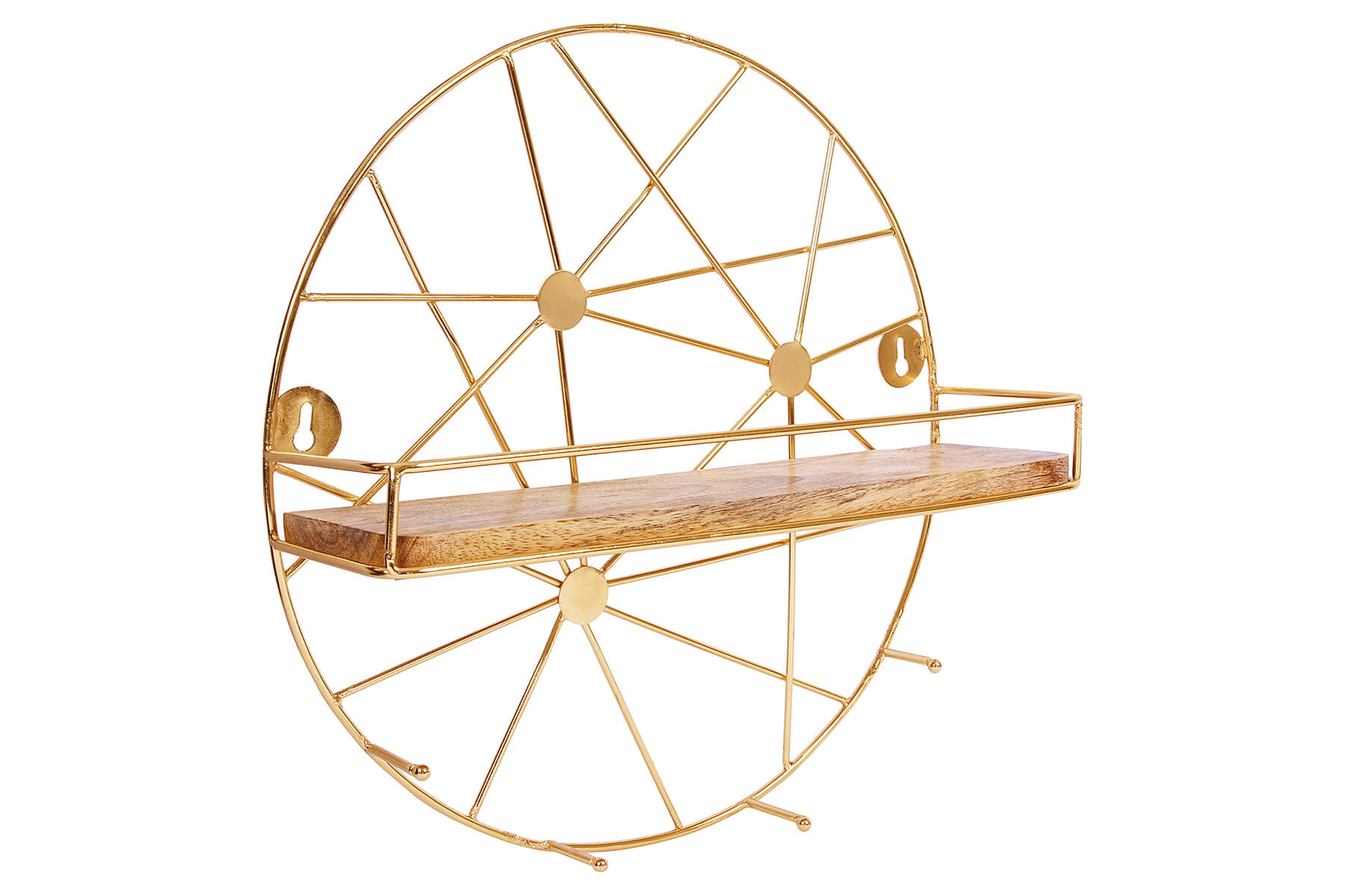 ROUND GEOMETRIC SHELF